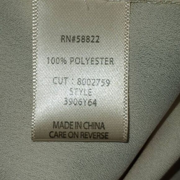 MAX STUDIO LONDON GREEN & CREAM FLORAL DRESS SZ.S NWT - Picture 8 of 9